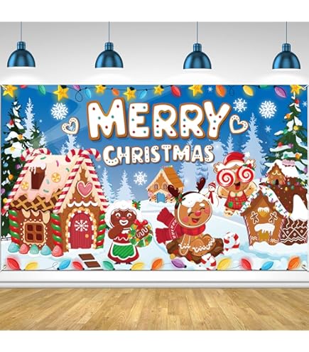 Amazon.com : Christmas Backdrop, 72.8